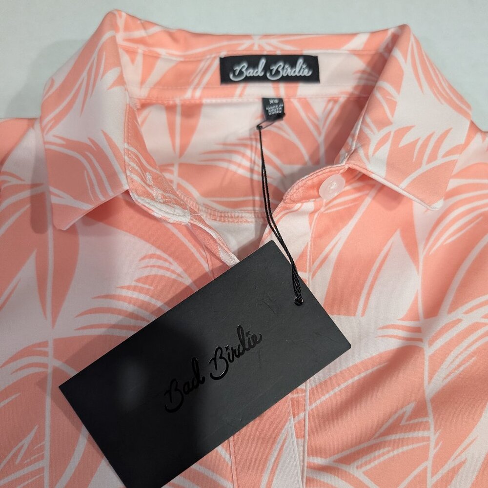 Women’s Bad Birdie Golf Core Performance Polo Shirt NWT MSRP $78 - Picture 3 of 6